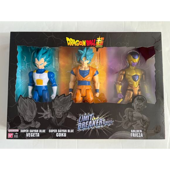 Dragon Ball Limit Breaker Series Vegeta, Goku, Golden Frieza NEW - Picture 6 of 12